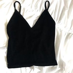 Brandy Melville velvet tank